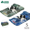 LOGOS ロゴス クール ベッド 枕付き Sサイズ 小型犬 中型犬 | ペットベッド ペット用品 犬用品 猫用品 布団 クッション マット 寝具 接触冷感 洗濯OK 24s