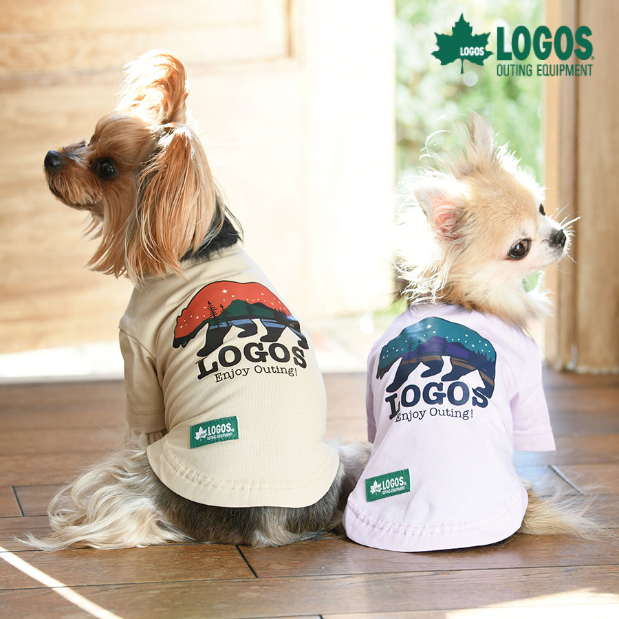 10％クーポン付 LOGOS ロゴス クマT | Tシャツ シャツ カットソー 犬服 ドッグウェア 2024 新作 24s