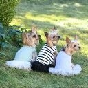 [サイズ:SS〜M]サブリナ(Sabrina)　Glamourism　グラマーイズム　パール/オーガンジー/シャンタン素材　繊細な刺繍　華やかなワンピース　パーティーなどのフォーマルな場面での装いに　犬　服　ドッグウェア　犬用品　犬用　超小型犬　小型犬　中型犬