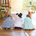 ROPE PICNIC チェック柄Aラインワンピース 23s 犬服 ロペピクニック