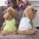 2025年新作 ROPE PICNIC ロペピクニック リボン付きキャミワンピ | ワンピース 犬服 ドッグウェア 25s