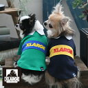 XLARGE エクストララージ ラガーシャツ | カットソー スポーツ 犬服 ドッグウェア 2023秋冬