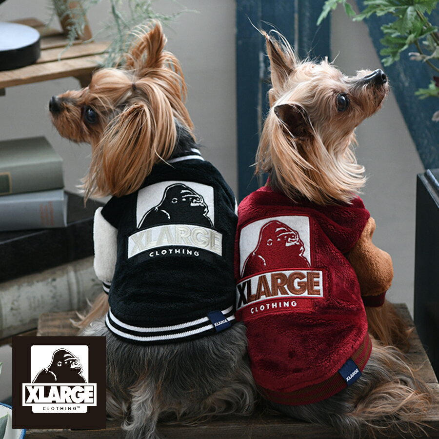 【10％クーポン】XLARGE エクストララージ OGフリーススタジャン フリース スタジアムスタジャン 犬服 ドッグウェア 23a