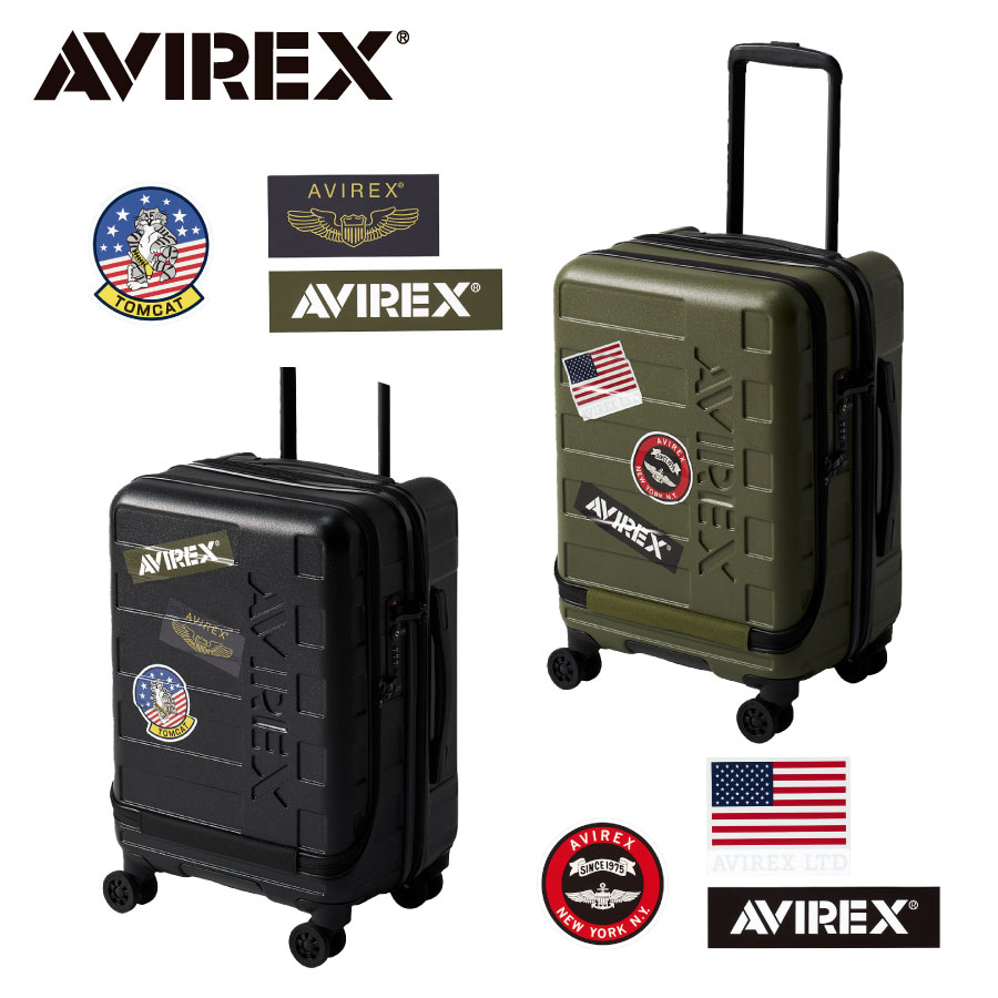 AVIREX ステッカー | gowell ゴーウェル シール ラベル スーツケーストランク 車 バイク アメリカン アウトドア アビレックス アヴィレックス アパレル ブランド 父の日