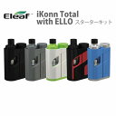 大特価【在庫限り】送料無料 | Eleaf iKonnTotal with ELLOminiXL スターターキット | vape ベイプ 電子タバコ 電子煙草 タバコ たばこ スターターキット スターター バッテリー 充電 本体 ボックス box mod おすすめ イーリーフ いーりーふ