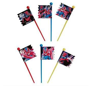 【6個までネコポス対応 送料220円】仮面ライダー リバイス ピックス 6本入 幼稚園 保育園 お弁当 子供 デコ弁
