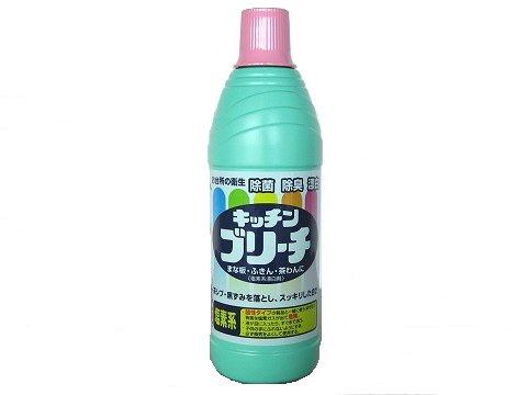 台所用漂白剤　除菌　消臭　キッチンブリーチ　S　600ml