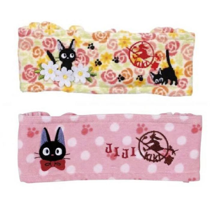 【送料無料】 キャラクター タオル ヘアバンド 魔女の高急便 ジジ ターバン ヘアターバン タオル地 レディース 洗顔 お風呂 綿100% 吸水上質 良質 リラ...