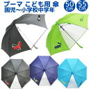 【送料無料】 プーマ 傘 50cm 55cm 子供用 男の子 キッズ ジュニア 透明窓付き 手開き 軽量 丈夫 通園 通学 幼稚園 保育園 園児 小学生 低学年...