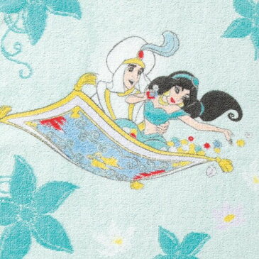 【送料無料】アラジン フェイスタオル 「ウォーターアラジン」 ディズニー ジャスミン プリンセス スポーツタオル 女の子 女性 贈り物 お祝い かわいい おしゃれ 内祝い おめでとう お返し