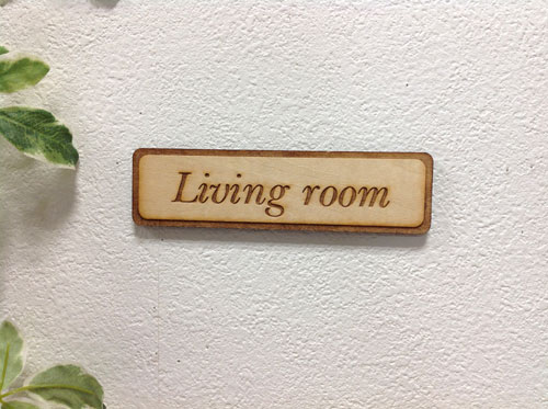  ĹLiving room ɥץ졼 ܡ ӥ󥰥롼 ץ졼 ͡ץ졼 DOOR PLATEŷ...