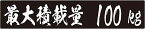 25x5cm 12種の重さから選べる!最大積載量 毛筆体 ブラック ステッカー シール 25x5cm カッティングシート カーステッカー 自動車用 トラック バン リア kg 重量 KG キログラム 車の最大積載量 車両