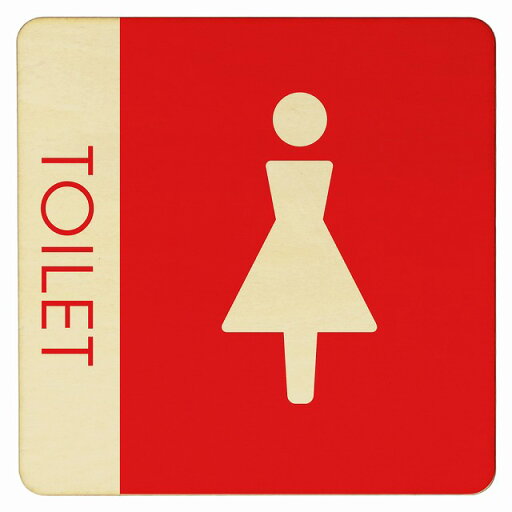 27x27cm トイレ 御手洗 TOILET トイレマーク C1 女 WOMENS ピクトサイン 木製ドアサイン ドアプレート インテリア 施設 案内 27x27cm トイレ 御手洗 TOILET トイレマーク C1 女 WOMENS ピクトサイン 木製ドアサイン ドアプレート インテリア 施設 案内