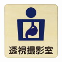透視撮影室 医療用 病院 医者 診察 検査 検診 治療 クリニック ドクター 正方形 14x14cm Mサイズ ピクトサイン 木製 プレート カラープリント ウッドプレート インテリア 掲示 案内