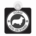 Z[teBTC DOG ON BOARD CORGI R[M ubN S^] ԓp zՃ^Cv ^]΍ ΍Жh~^Cv