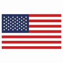 270x155mm アメリカ United States of America U.S.A 国旗 ステッカー カッティングシート シール National Flag 国 旗 塩ビ製