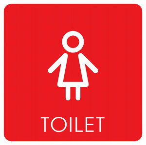 14x14cm ȥ  TOILET ȥޡ I2  WOMENS ԥȥ ƥå  åƥ󥰥   륹ƥå ƥꥢ  