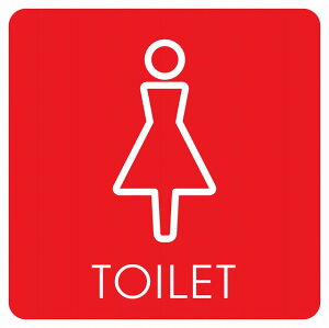 14x14cm ȥ  TOILET ȥޡ L2  WOMENS ԥȥ ƥå  åƥ󥰥   륹ƥå ƥꥢ  