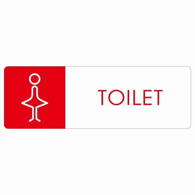 gC  TOILET J1  sNgTC XebJ[ V[ r 27x9cm CeA { ē 