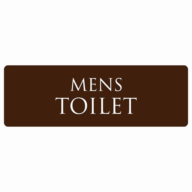 gC  TOILET uE zCg MENS ^Cv sNgTC XebJ[ V[ r 18x6cm CeA { ē 