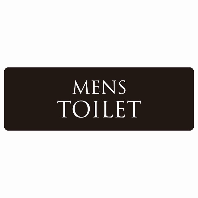 gC  TOILET ubN zCg MENS ^Cv sNgTC XebJ[ V[ r 18x6cm CeA { ē 