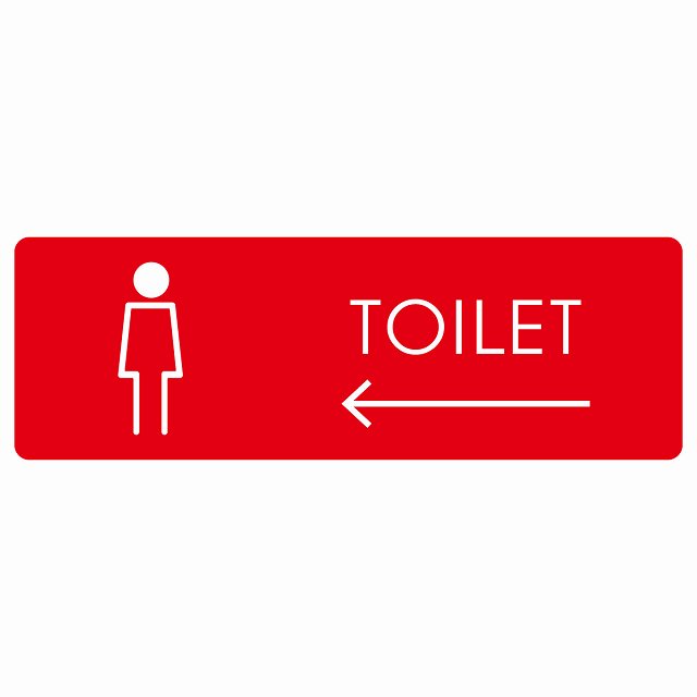 gC  TOILET H2    sNgTC XebJ[ V[ r 27x9cm CeA { ē 