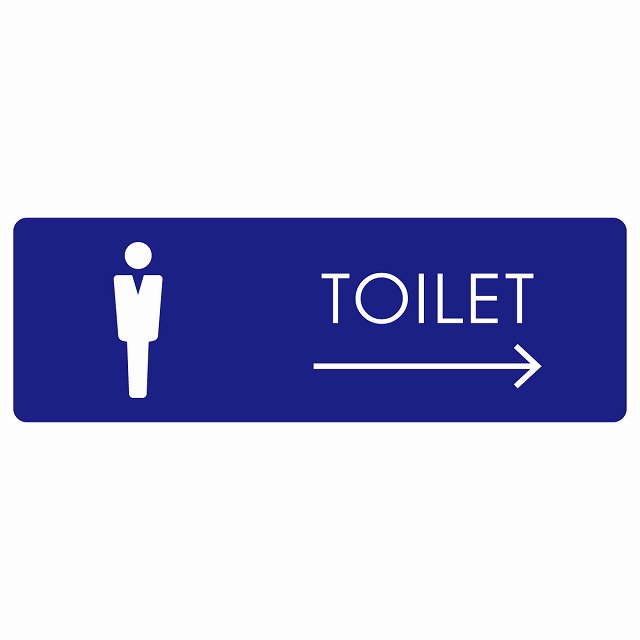 gC  TOILET C2 j E  sNgTC XebJ[ V[ r 18x6cm CeA { ē 