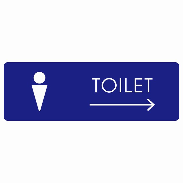 gC  TOILET D2 j E  sNgTC XebJ[ V[ r 18x6cm CeA { ē 