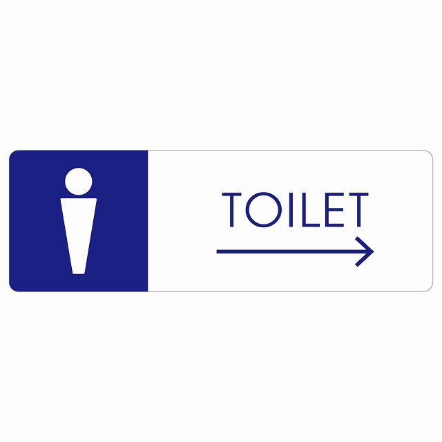 gC  TOILET F1 j E  sNgTC XebJ[ V[ r 18x6cm CeA { ē 