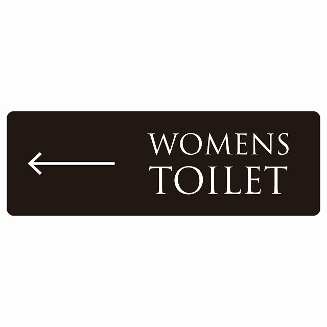 gC  TOILET ubN zCg WOMENS ^Cv   sNgTC XebJ[ V[ r 27x9cm CeA { ē 