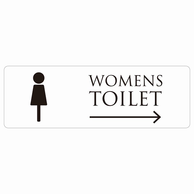 gC  TOILET zCg ubN WOMENS E  sNgTC XebJ[ V[ r 12x4cm CeA { ē 