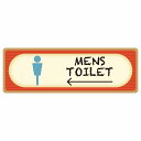 gC  TOILET g fUC MENS   sNgTC XebJ[ V[ r 12x4cm CeA { ē 