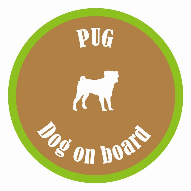 եƥ ƥå ե Dog on board ݷ ѥ ֥饦󥰥꡼ ľ13cm 걿ž к ƥå...
