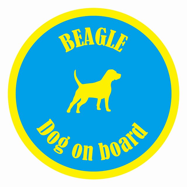 եƥ ƥå ե Dog on board ݷ ӡ 饤ȥ֥롼 ľ13cm 걿ž к ...