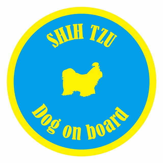 եƥ ƥå ե Dog on board ݷ  饤ȥ֥롼 ľ13cm 걿ž к ...