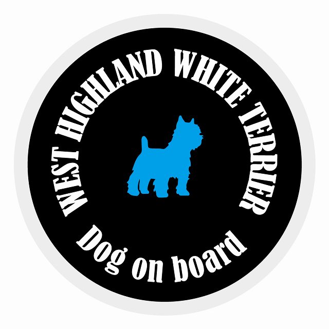 եƥ ƥå ե Dog on board ݷ ȥϥɥۥ磻ȥƥꥢ ֥å ľ13cm 걿ž...