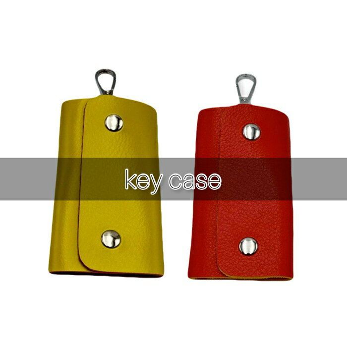 キーケース レザー風 おしゃれ かわいい ポップ 鍵入れ