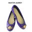 HUNTER AUBREY レインシューズ パンプス パープル 24.5cm UK5 おしゃれ 雨 梅雨 防水 ブランド 正午までのご注文で当日発送 土日祝は除く