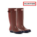 n^[u[c HUNTERBOOTS@KA㗝X Original Ribbed Back Ou[c UK4 ~J J h h h fB[X C