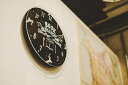 訳あり 外箱汚れ Holiday Clock ホリデークロック ブラック 掛け時計 時計 お洒落 おしゃれ かわいい 北欧 壁掛け時計 インテリア リビング ダ...