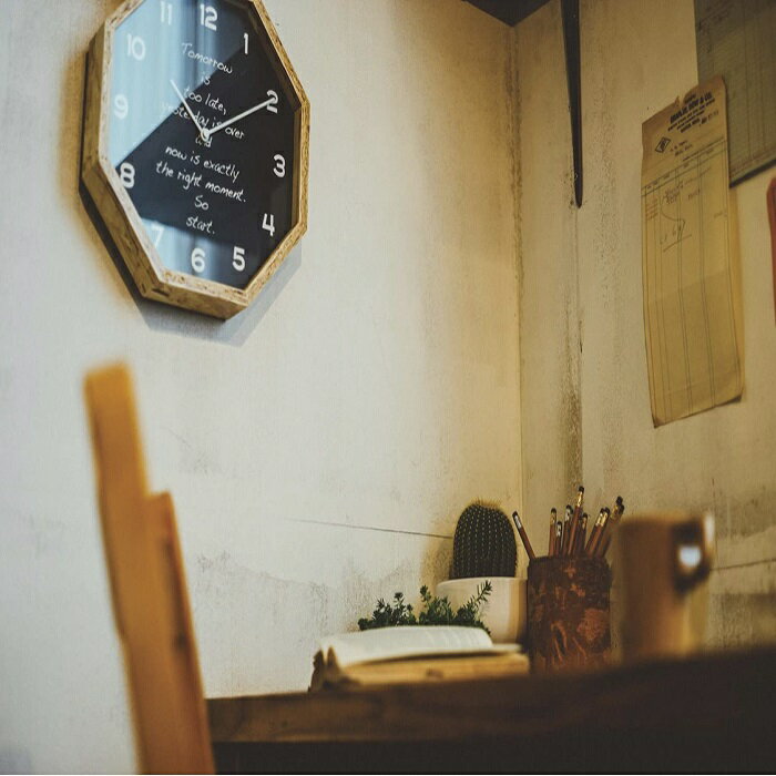 【訳あり】インターフォルム 電波掛け時計 ロゴ入り バルシアリー ブラック インテリア 北欧 掛け時計 おしゃれ 壁掛け かわいい 時計 シンプル