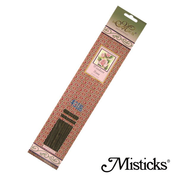 Misticks ミスティックス ウィンザーローズ お香スティック (20本) WINDSOR ROSE 人気 お試し