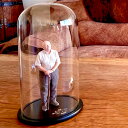 ガラスドームケース 30cm 3Dフィギュア ディスプレイ コレクションケース 卓上ケース ショーケース クリア 展示台 人形ケース コレクター 1