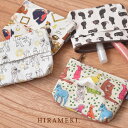 ティッシュポーチ 【メール便で送料無料】【HIRAMEKI ヒラメキ】ティッシュポーチ ART CLOTHシリーズ ポケットティッシュケース ティッシュケース ポーチ 犬 ギャラリー サンポ サングラス クロネコ