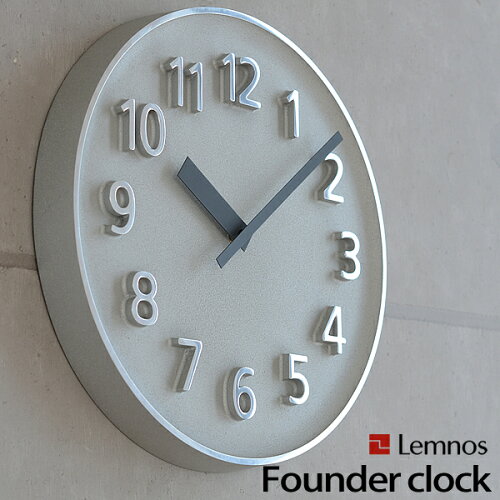 Lemnos レムノス Founder Clock ファウンダークロック KK15-08　日本...