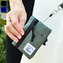 パスケース KAKSI Reel Passcase カクシ リール コードリール 小銭入れ 定期入れ ストラップ キーケース ICカード レディース メンズ コインケース シンプル ナイロン 無地 おしゃれ ミニウォレット