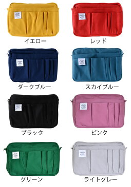 【9/1はポイント最大17倍】 バッグインバッグ インナーキャリング M キャンバス ショルダー DELFONICS デルフォニックス A5 帆布 無地 スマホ ポーチ ショルダー ポシェット 布 化粧ポーチ 小物入れ メンズ レディース 男女兼用 ショルダーバッグ おしゃれ