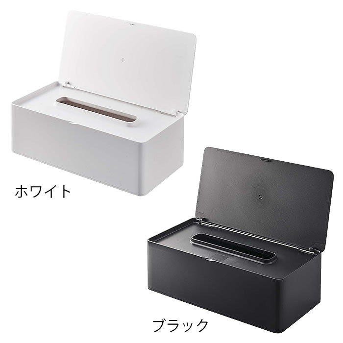 《ポイント5倍!》蓋付きティッシュケース タワ...の紹介画像2