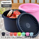 【4/25は全品ほぼP10倍！】保存容器 密閉 タッパーウェア ミニデコレーター Tupperware スタッキング 小分け 色違い 10年保証 食品 ストック 液体 アルコール クイックシール キッチン 密閉 密封 プラスチック おしゃれ 調味料 2個セット