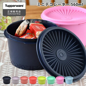 保存容器 密閉 タッパーウェア ミニデコレーター Tupperware ストック 10年保証 スタッキング 小分け 密封 キッチン 食品 560ml おしゃれ 液体 アルコール 調味料 プラスチック お菓子